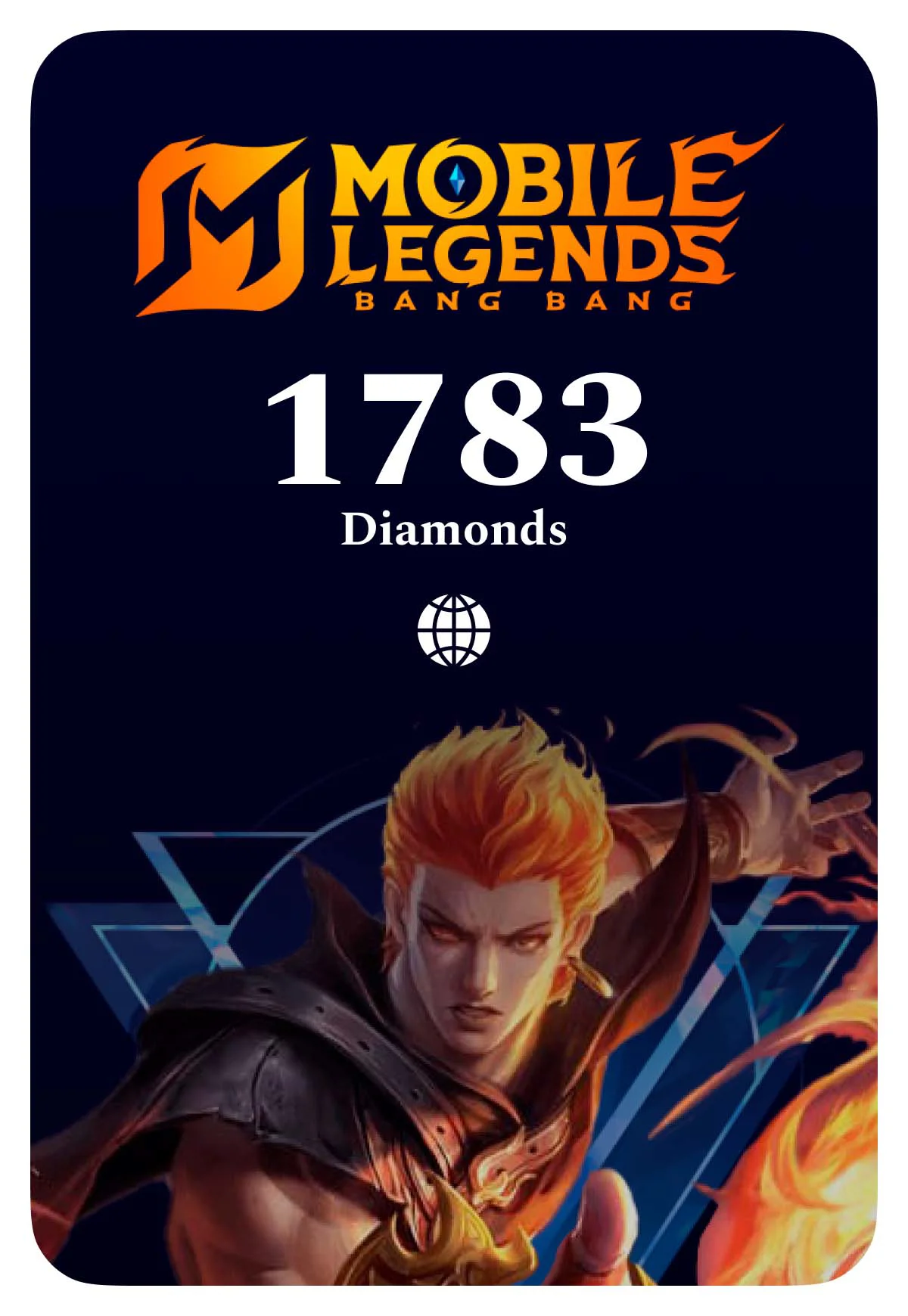 Игровая валюта Mobile Legends 1783 Diamonds - Global