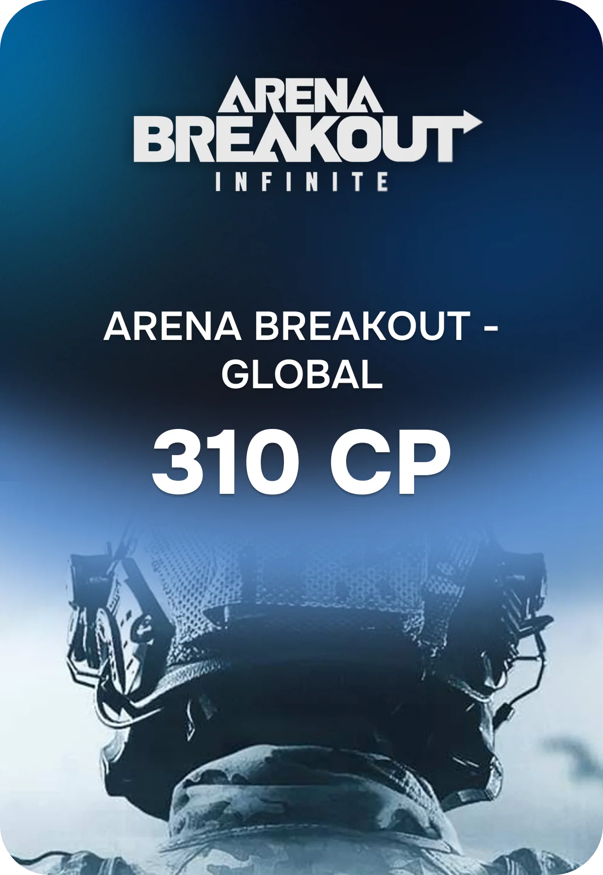 Игровая валюта Arena Breakout - Global 310 CP