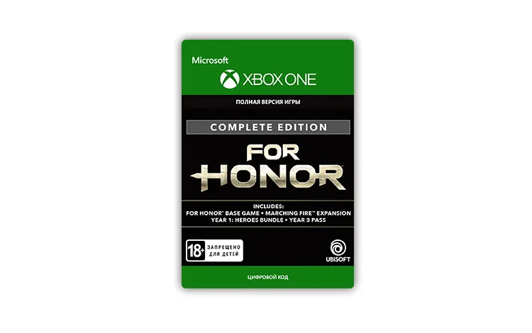 For Honor: Complete Edition (цифровая версия) (Xbox One) (RU)