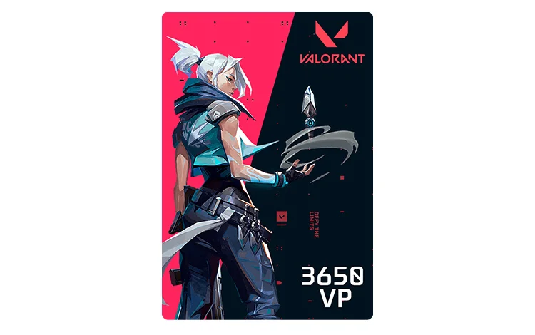 Игровая валюта Valorant: 3650 VP