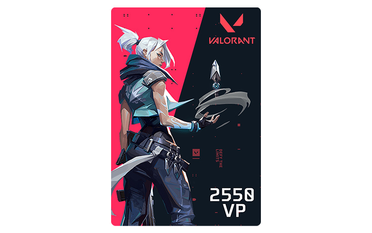 Игровая валюта Valorant: 2550 VP