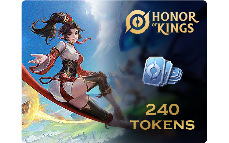 Игровая валюта Honor of Kings 240 Tokens