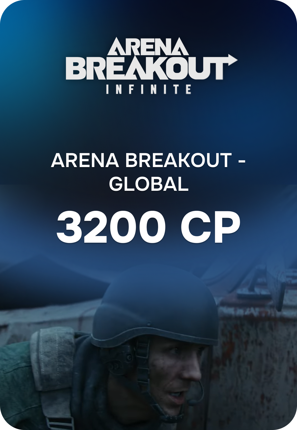 Игровая валюта Arena Breakout - Global 3200 CP