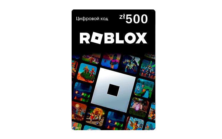 Карта оплаты Roblox 500 PLN Poland