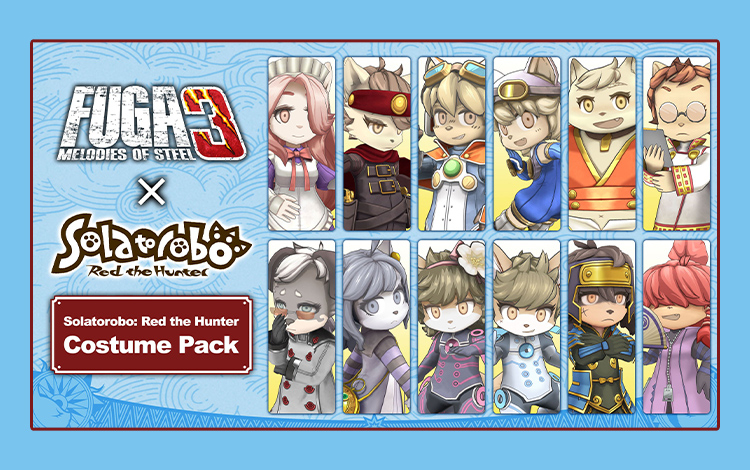 Fuga: Melodies of Steel 3 - Solatorobo: Red the Hunter Costume Pack