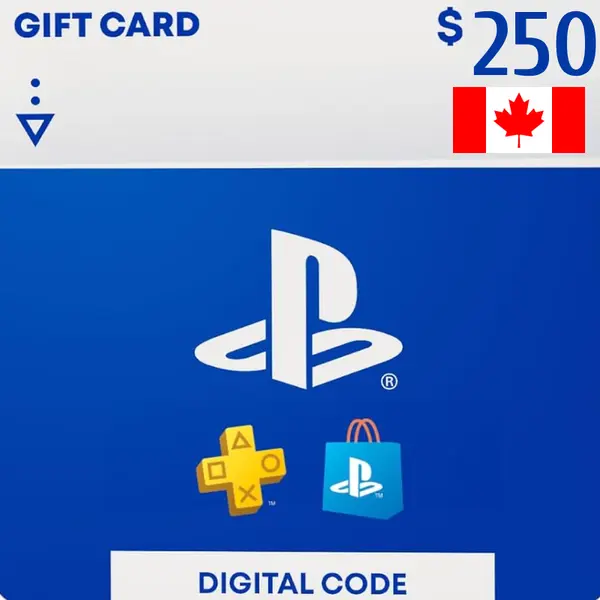 PlayStation Network Card PSN 250 CAD (CA)