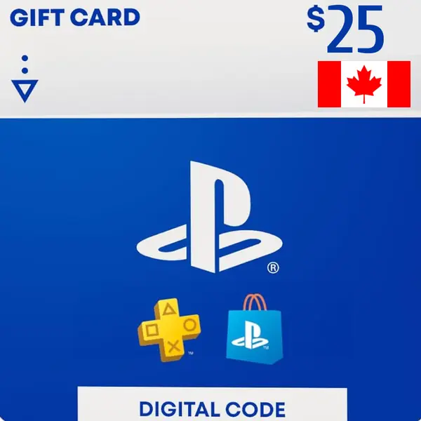 PlayStation Network Card PSN 25 CAD (CA)